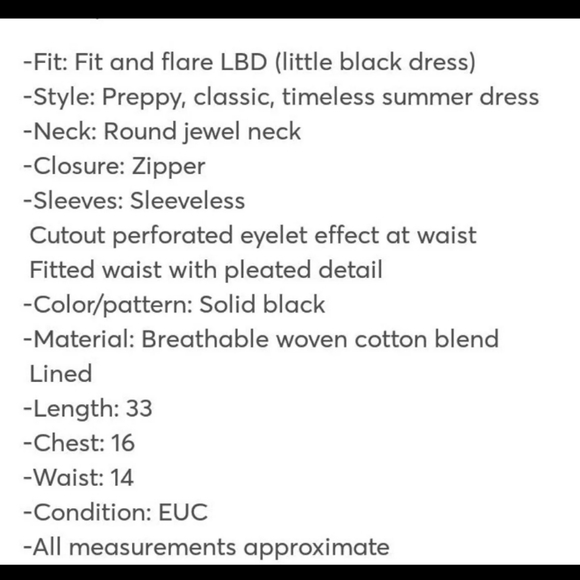 GAP black laser dress Size 4 - Picture 6 of 6